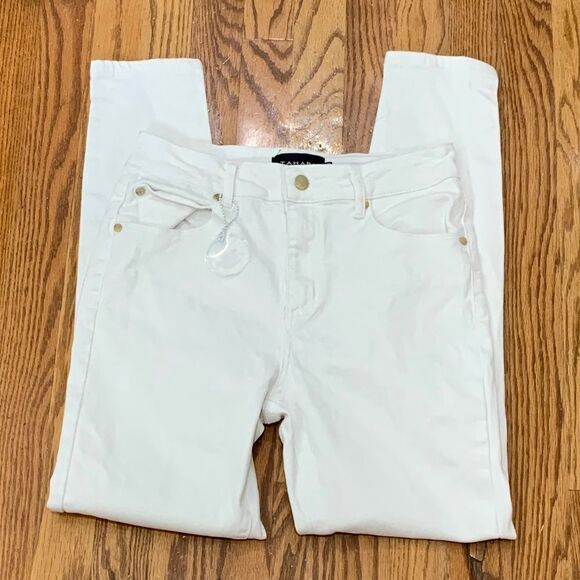 Tahari ELLA High Rise Skinny Ab Flattening Jeans - Picture 2 of 9